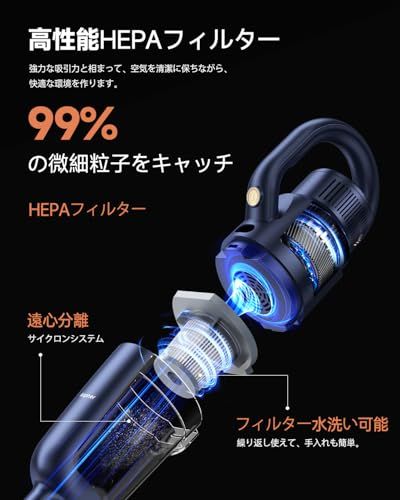 ☆新品☆コードレス掃除機 サイクロン式 超軽量 スティッククリーナー