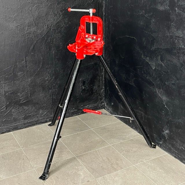 レッキス工業 REX NO.1 パイプバイス バイススタンド付き V1012 VL012005 【中古】/516943