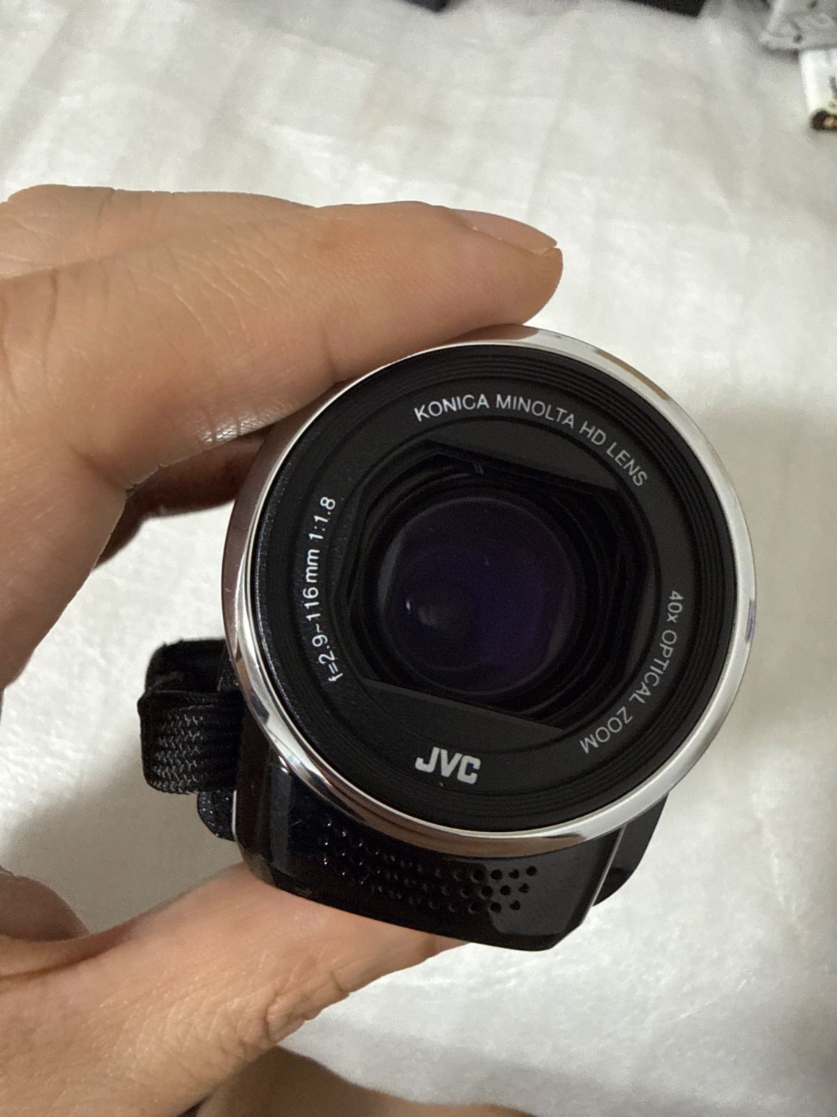 動作確認済み Victor JVC GZ-E180 ビデオカメラ 0117 ❗️動作良好❗️ビデオカメラ 本体 JVC GZ-E180 - メルカリ
