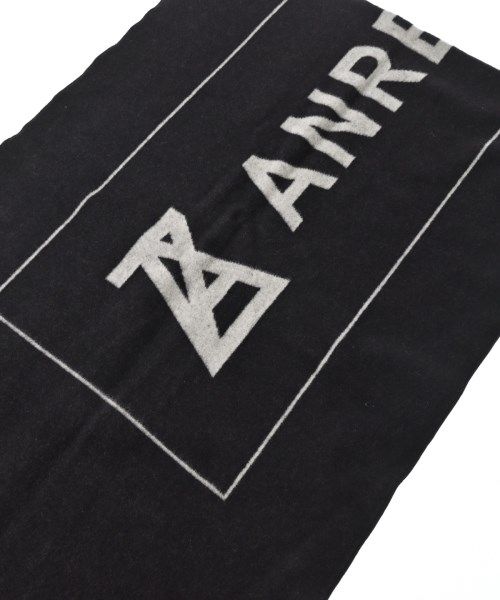 ANREALAGE アンリアレイジ ストール  黒 【古着】【中古】【送料無料】 ANREALAGE - ANREALAGE アンリアレイジ ストール 黒 【古着】【中古