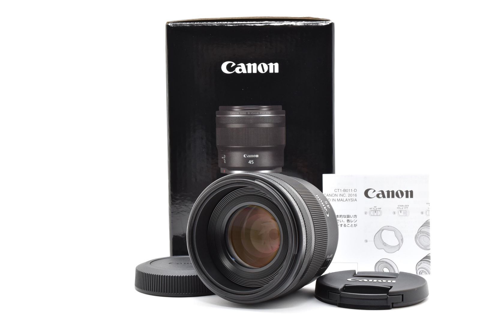 ★極上品★ キヤノン Canon RF 45mm F1.2 STM 元箱付き ARYM6190 #0
