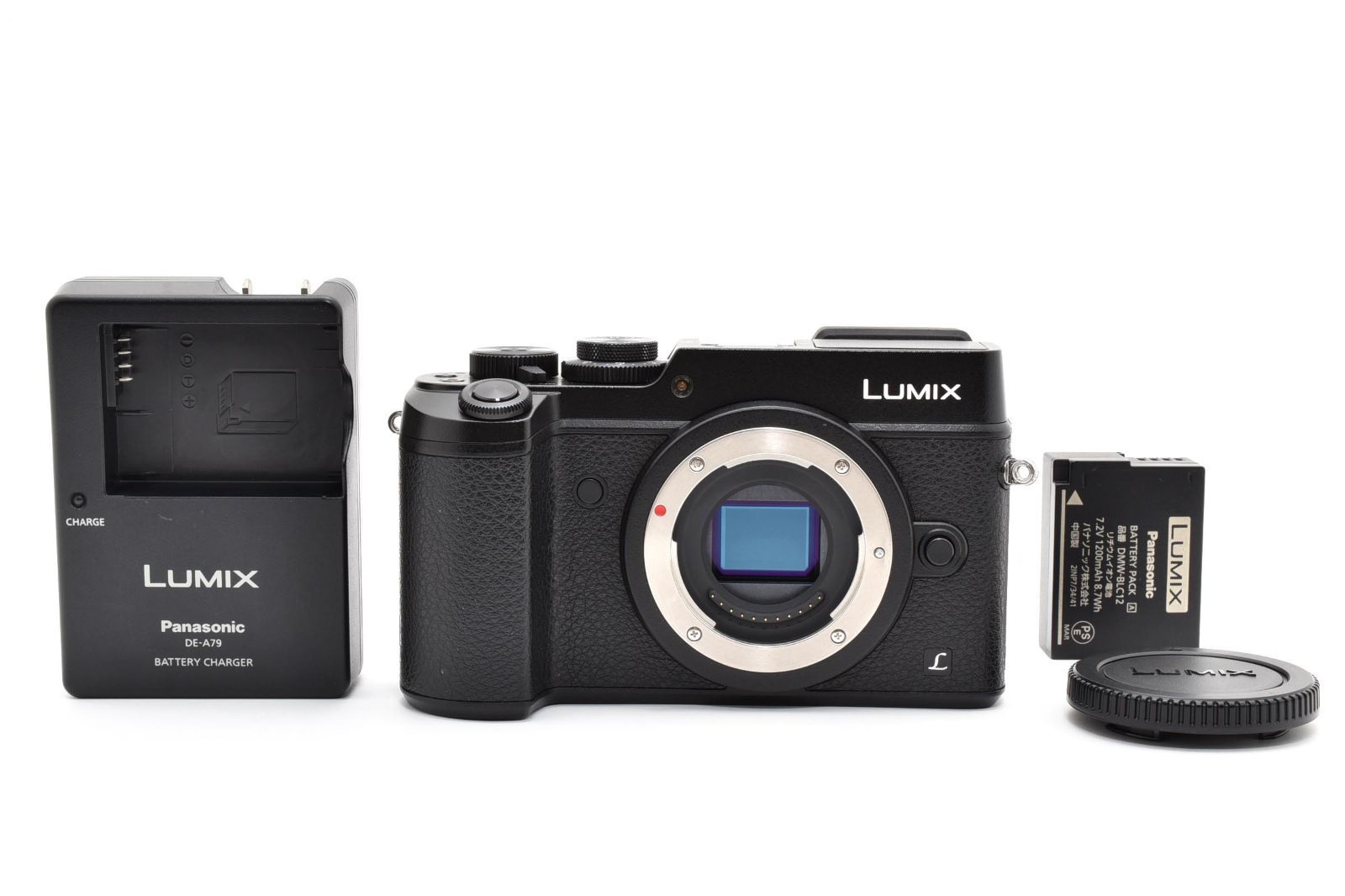 ★極上美品★ ★ショット数1459回★ パナソニック Panasonic LUMIX GX8 DMC-GX8 ブラック 充電器付き ARYM6150 #55