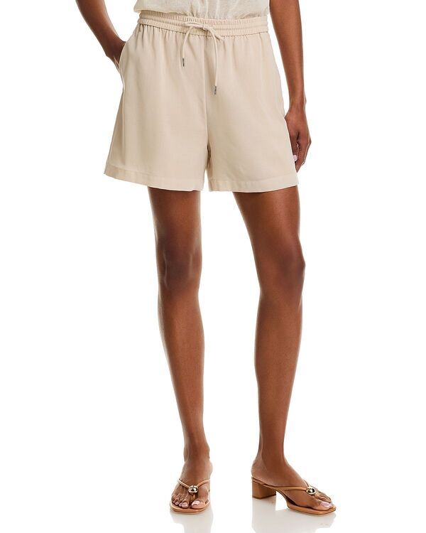 セオリー レディース ボトムス ハーフパンツ・ショーツ ショートパンツ Theory Drawstring Shortsand サンド