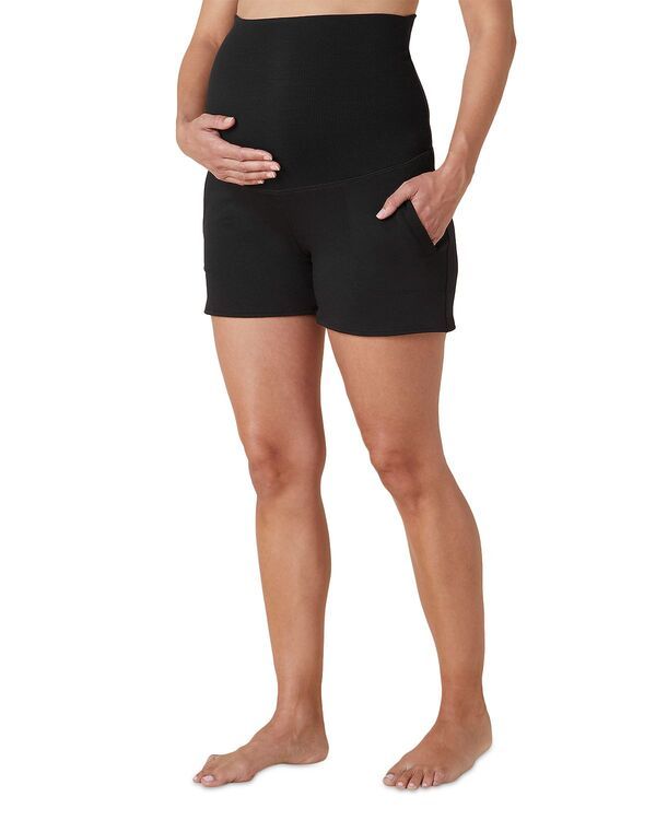 ビヨンドヨガ レディース ボトムス ハーフパンツ・ショーツ ショートパンツ マタニティ フリース Beyond Yoga Cozy Fleece Maternity Shorts Black ブラック