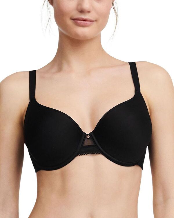 シャントル レディース アンダーウェア ブラジャー Chantelle C Jolie Memory Foam Bra Black ブラック
