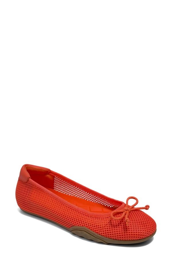 エアロソールズ レディース シューズ パンプス メッシュ Aerosoles Onyx Mesh Ballet Flat Orange オレンジ