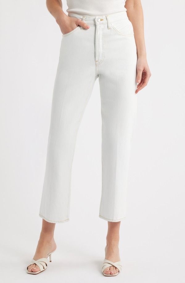フレーム レディース ボトムス デニムパンツ ストレート ハイウエスト アンクル ジーンズ FRAME The Vertical High Waist Ankle Relaxed Straight Leg Jeans Trinity