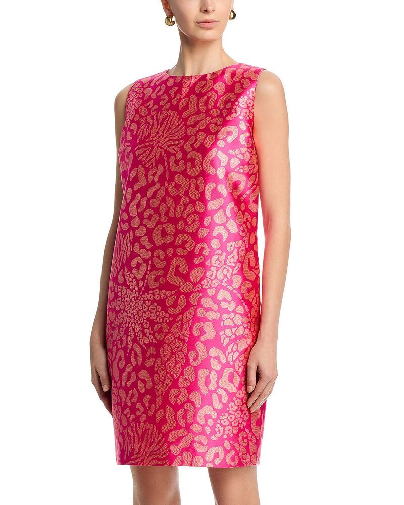 キャロライン ローズ レディース トップス ワンピース Caroline Rose Sheath Dress PinkGold ピンク
