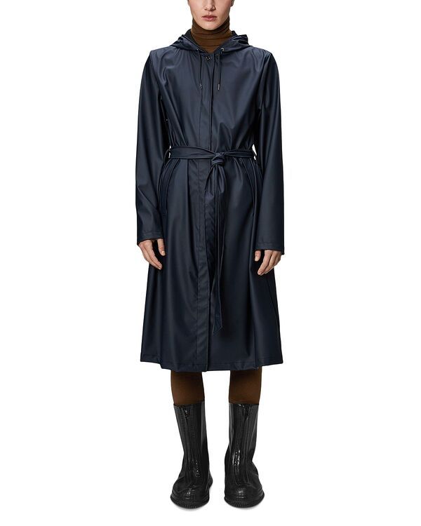 レインズ レディース アウター ジャケット・ブルゾン A ライン Rains A Line Waterproof Jacket Navy ネイビー