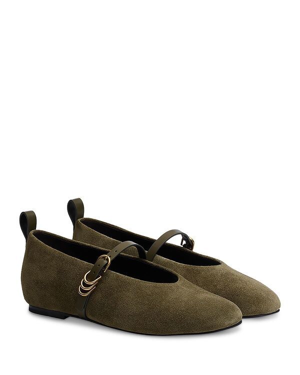 ラグアンドボーン レディース シューズ パンプス rag bone Womenspire Mary Jane Flats Olive Suede オリーブ