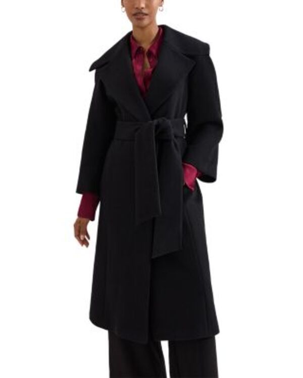 フェイズ・エイト レディース アウター コート Phaseight Annabel Collar Coat Black ブラック