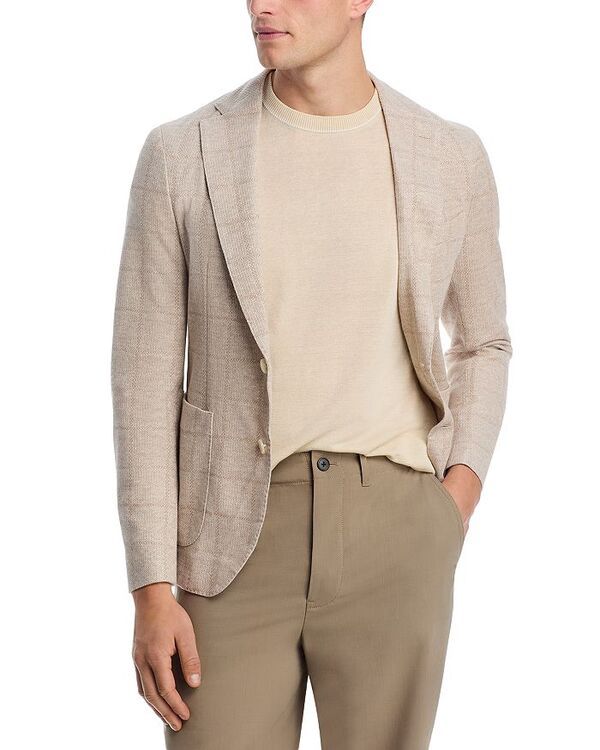 ボス メンズ アウター ジャケット・ブルゾン スリムフィット ブレザー BOSS Hanry Slim Fit Blazer Open White ホワイト