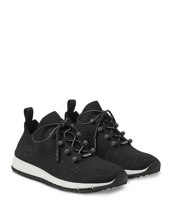 ジミーチュー レディース シューズ スニーカー Jimmy Choo Womens Veles Sneakers Black ブラック 134,400円
