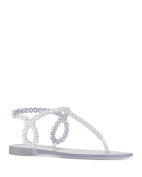 アクアズーラ レディース シューズ サンダル Aquazzura Womens Almost Bare Embellished Sandals Transparent