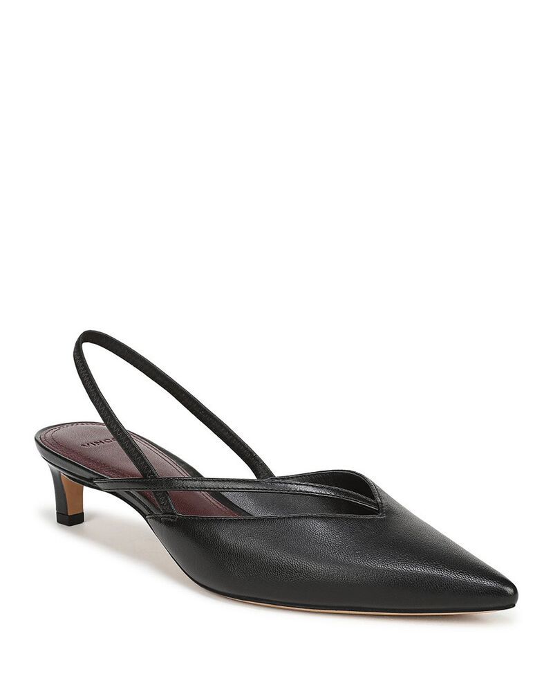 ヴィンス レディース シューズ パンプス Vince Womens Clara Pointed Slingback Pumps Black ブラック