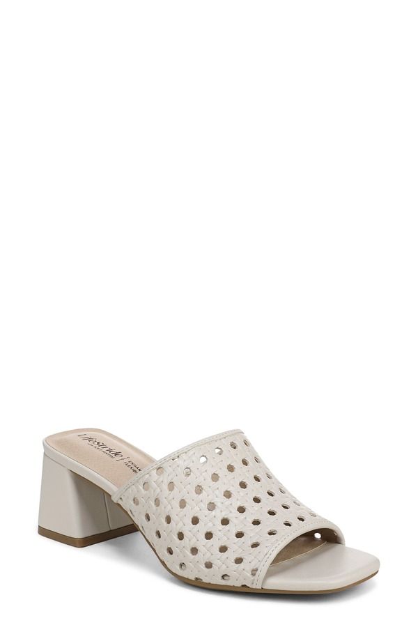 ライフストライド レディース シューズ ヒール サンダル LifeStride Colette Slide Sandal Bone