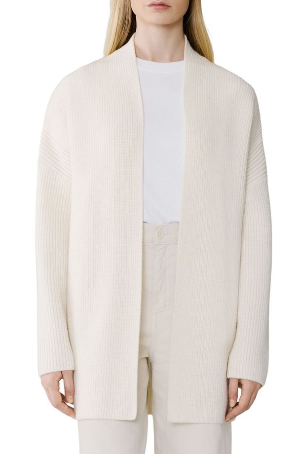 ソイアアンドキョー レディース アウター ジャケット・ブルゾン カーディガン Soia Kyo Rib Open Front Cardigan Powder