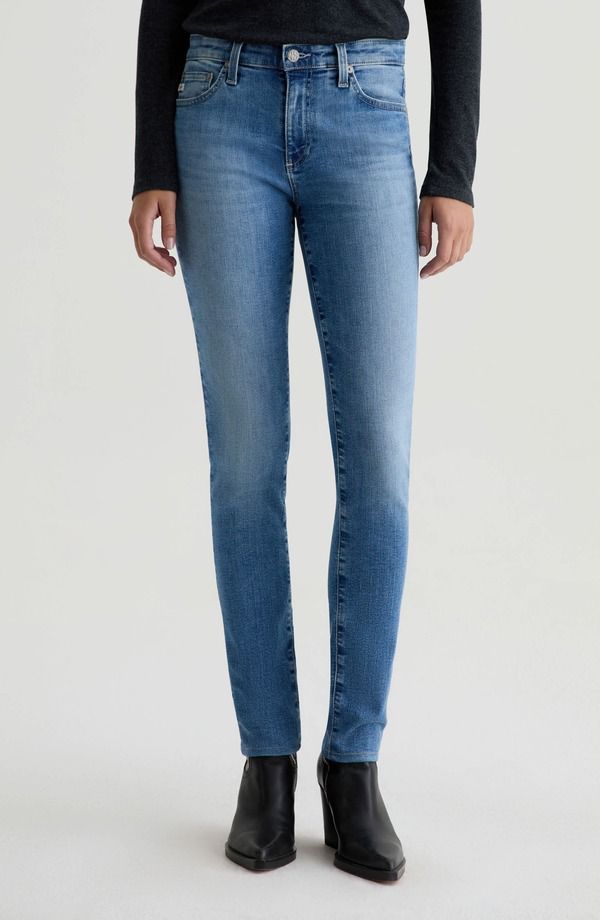 エージー レディース ボトムス デニムパンツ ローライズ ジーンズ AG Prima Low Rise Cigarette Jeans 18 Yearsmolder