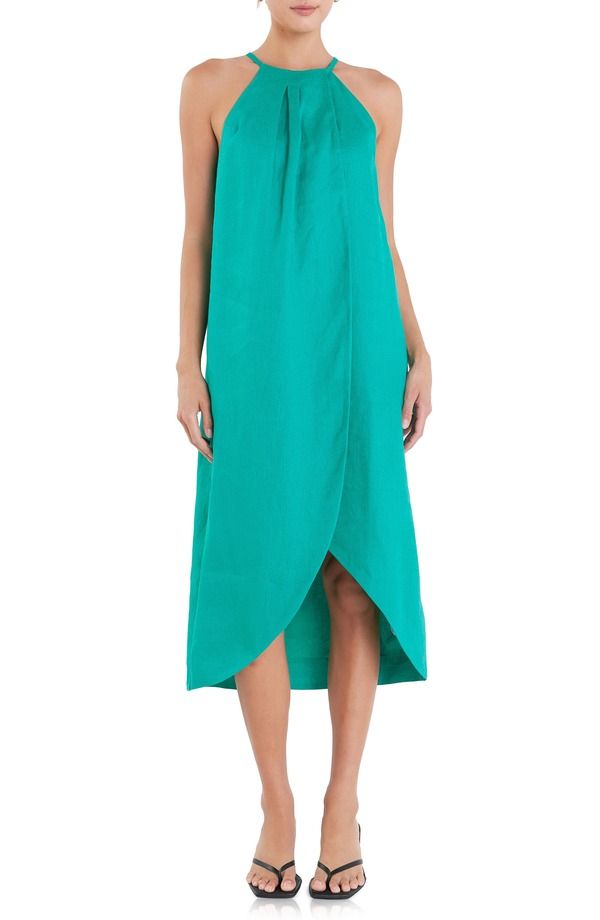 グレー ラブ レディース トップス ワンピース Grey Lab Tulip Sundress Kelly Green グリーン