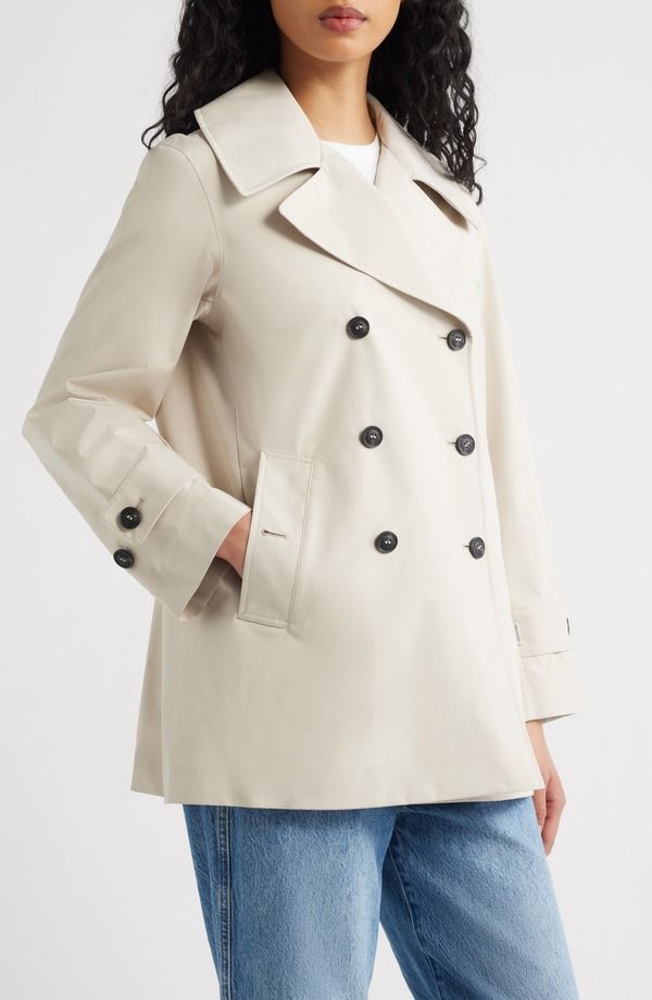 セイブ ザ ダック レディース アウター ジャケット・ブルゾン コート Save The Duck Sofi Waterproof Trench Coat Shore Beige ベージュ