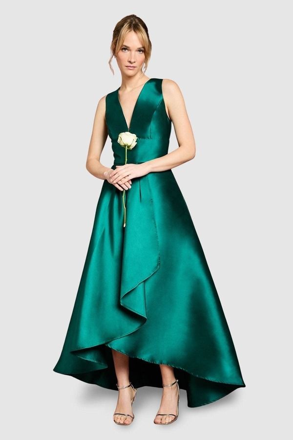コースト レディース トップス ワンピース マキシ Coast Plunge Waterfall Maxi Dress Emerald エメラルド