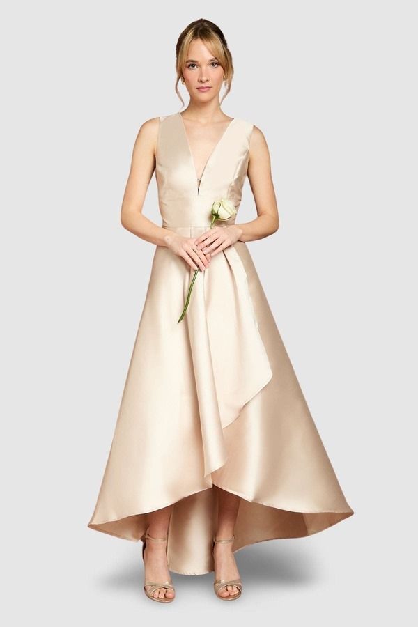 コースト レディース トップス ワンピース マキシ Coast Plunge Waterfall Maxi Dress Champagne シャンパン