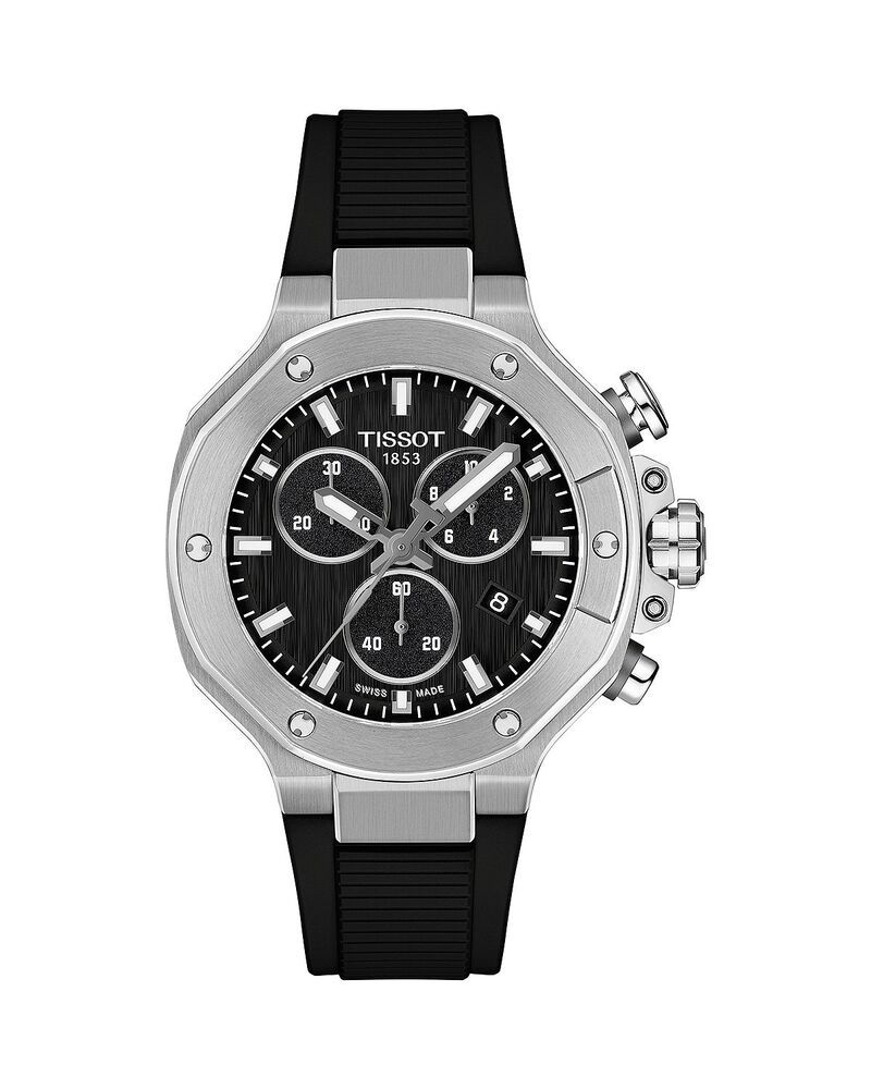 ティソット レディース アクセサリー 腕時計 TissotRace Quartz Chronograph Watch 38mm Black ブラック