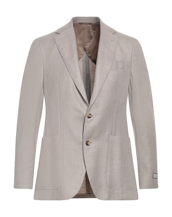 カナーリ メンズ アウター ジャケット・ブルゾン テーラードジャケット CANALI Taupe トープ