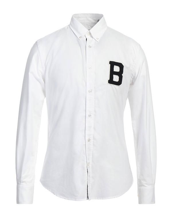 ブルックスフィールド メンズ トップス シャツ BROOKSFIELD White ホワイト