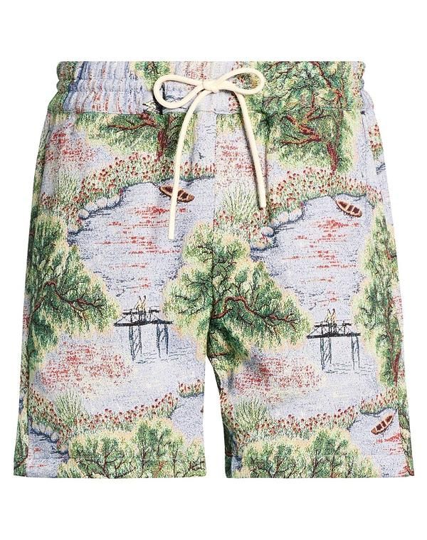 ポーチュギースフランネル メンズ ボトムス ハーフパンツ・ショーツ ショートパンツバミューダパンツ PORTUGUESE FLANNEL Green グリーン