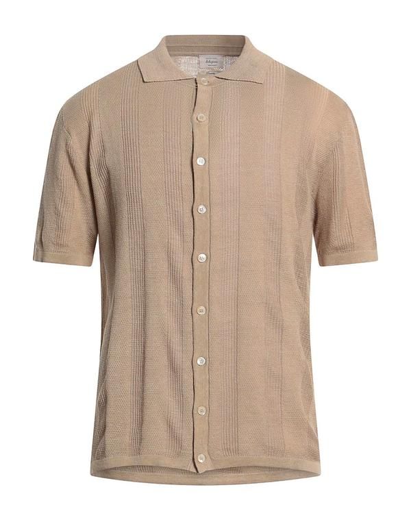 ダニエル フィエゾリ メンズ トップス シャツ DANIELE FIESOLI Camel キャメル