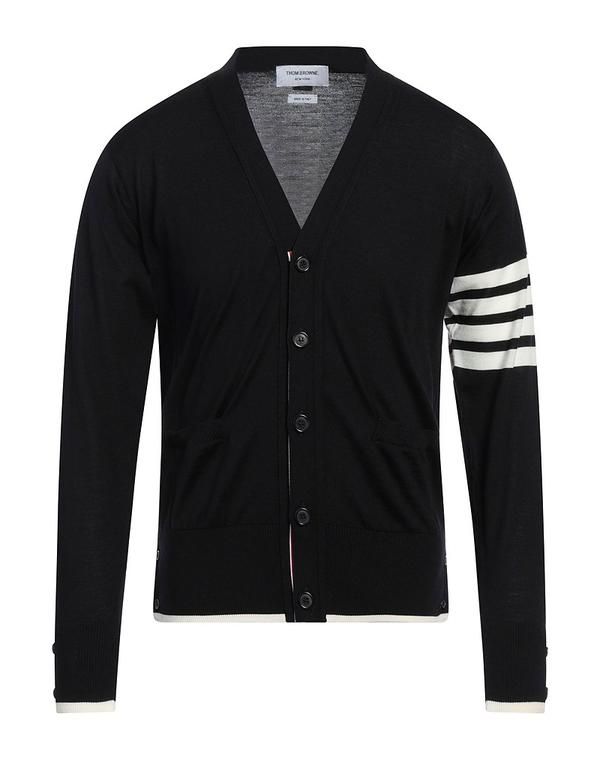 トムブラウン メンズ アウター カーディガン THOM BROWNE Black ブラック