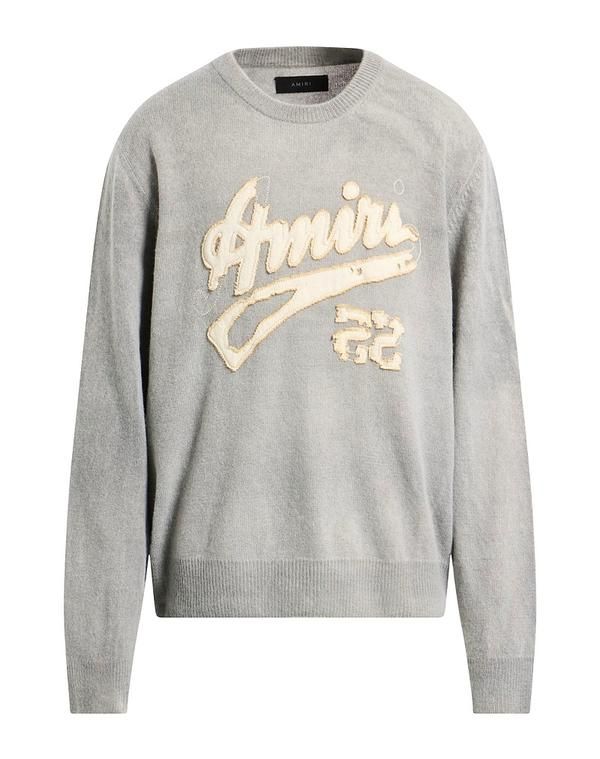 アミリ メンズ アウター カーディガン カシミヤニット AMIRI Light Gray グレー