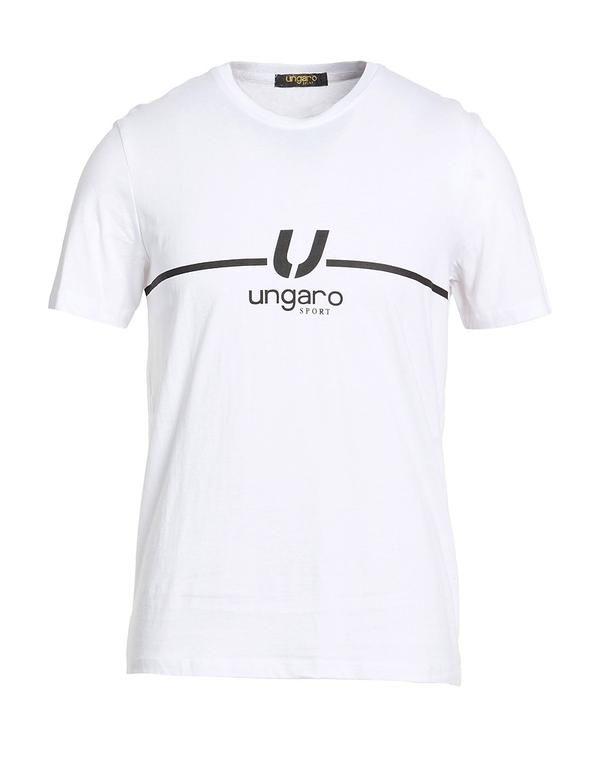 ウンガロ メンズ トップス Tシャツ UNGARO White ホワイト