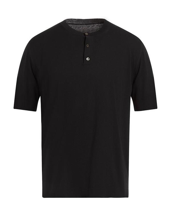 アルファス テューディオ メンズ トップス Tシャツ ALPHA STUDIO Black ブラック