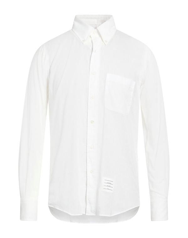 トムブラウン メンズ トップス シャツ THOM BROWNE White ホワイト
