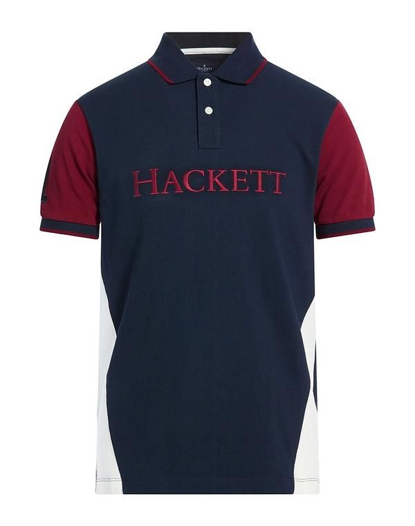 ハケット メンズ トップス ポロシャツ HACKETT Midnight Blue ブルー