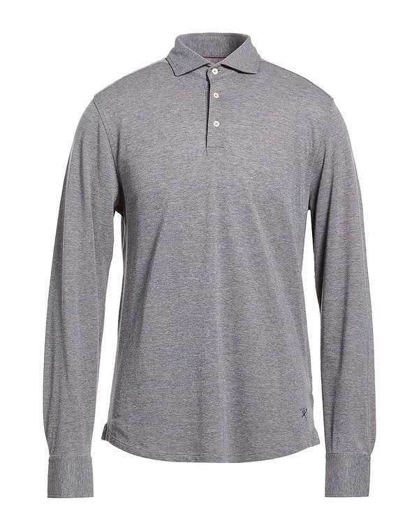 ハケット メンズ トップス ポロシャツ HACKETT Gray グレー
