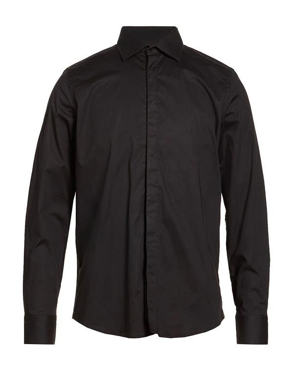 マニュエル リッツ メンズ トップス シャツ MANUEL RITZ Black ブラック