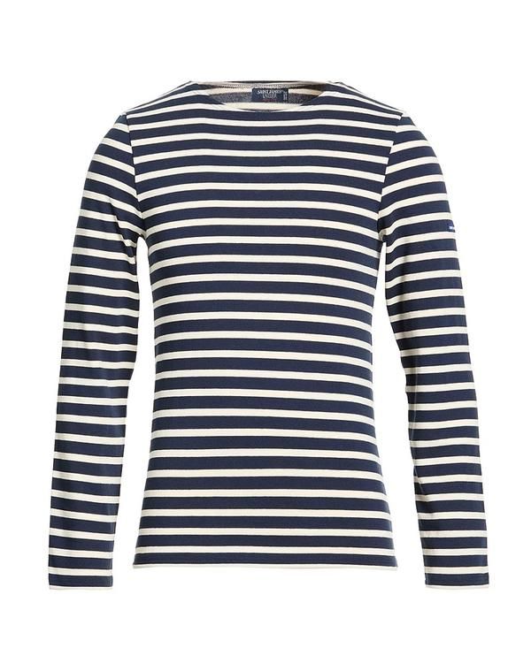 セイントジェームス メンズ トップス Tシャツ SAINT JAMES Midnight Blue ブルー