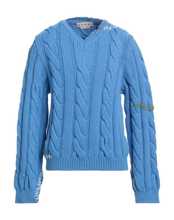 マルニ メンズ トップス シャツ プルオーバー MARNI Azure Blue ブルー