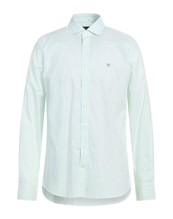 ハケット メンズ トップス シャツ HACKETT Green グリーン