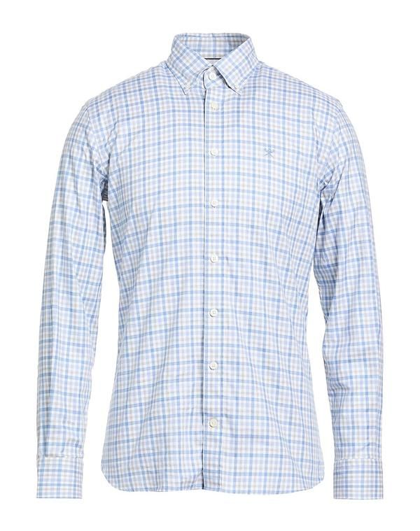 ハケット メンズ トップス シャツ HACKETT Light Blue ブルー