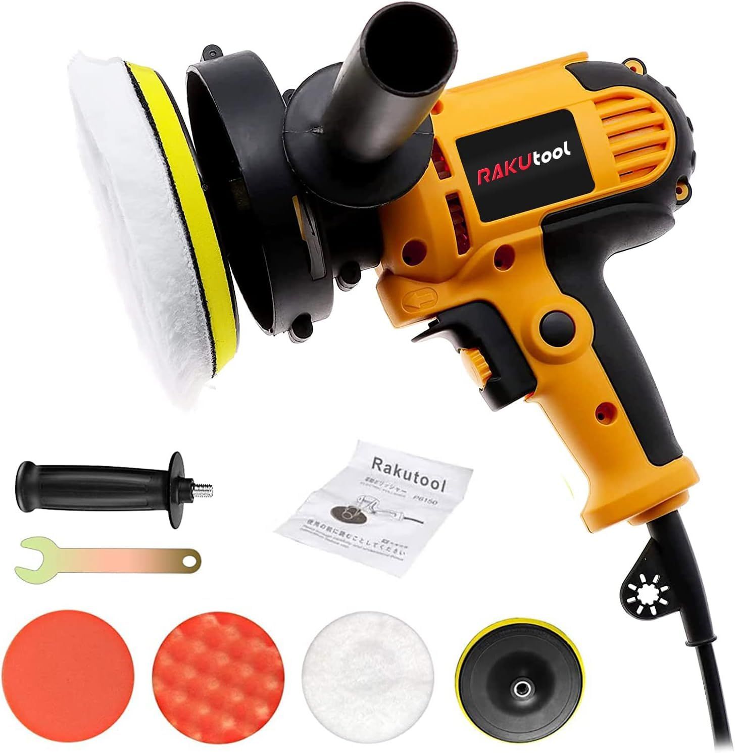 ☆新品☆ポリッシャー マキタ ポリッシャー六級変速 軽量 小型 軽量 研磨機 タイプ 700W強力モーター 変速 電動ポリッシャ サンダポリシャー 自動車用 ワックス作業 塗装面用 洗車用品 車磨き 2982d4bb