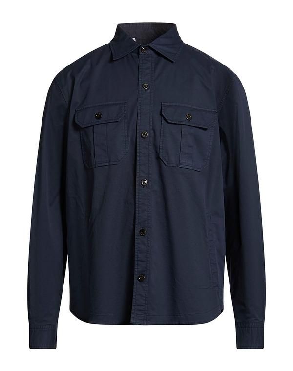 ボリオリ メンズ トップス シャツ BOGLIOLI Midnight Blue ブルー