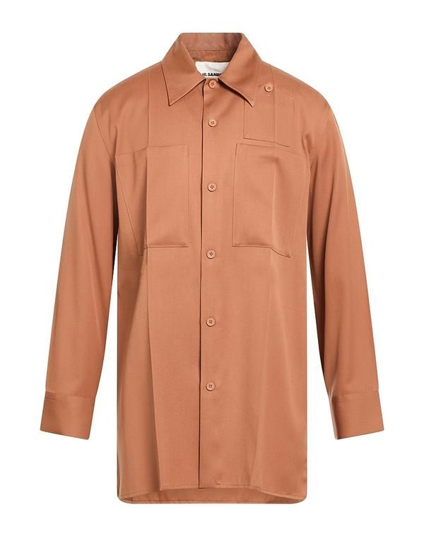 ジル・サンダー メンズ トップス シャツ JIL SANDER Light Brown ブラウン