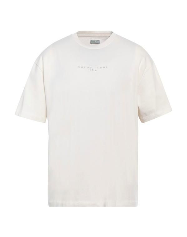 ゲス メンズ トップス Tシャツ GUESS Ivory アイボリー