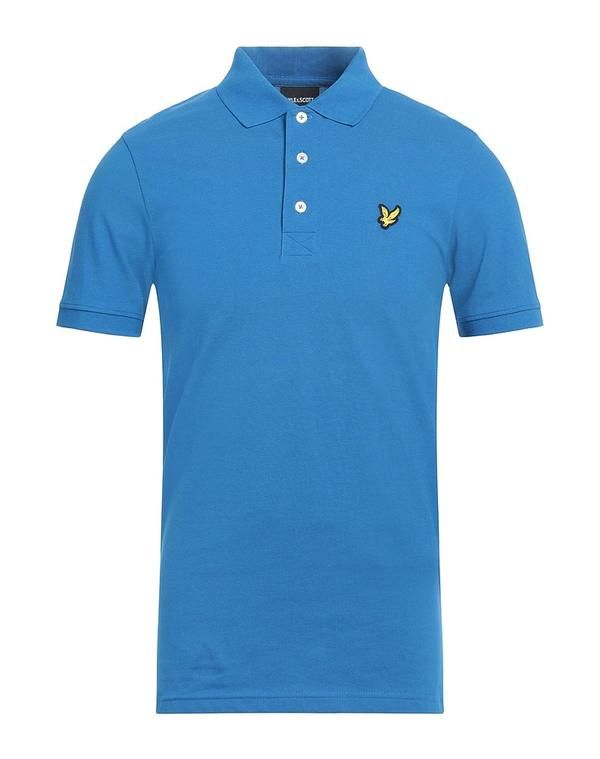 ライルアンドスコット メンズ トップス ポロシャツ LYLE SCOTT Azure Blue ブルー