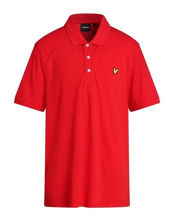 ライルアンドスコット メンズ トップス ポロシャツ LYLE SCOTT Red レッド
