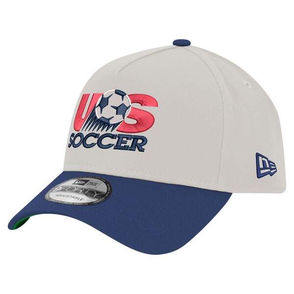 ニューエラ メンズ アクセサリー 帽子 Mens New Era Khaki USMNT 1993 Retro Foam 9FORTY Adjustable Hat Khaki カーキ